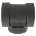 Product Image of 2-1/2" x 2-1/2" x 1-1/4" Black Cast Iron Steam Tee, Class 125