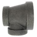 Product Image of 3" x 2-1/2" x 2-1/2" Black Cast Iron Steam Tee, Class 125