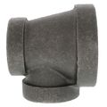 Product Image of 3" x 2" x 2" Black Cast Iron Steam Tee, Class 125