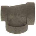 Product Image of 4" x 3" x 4" Black Cast Iron Steam Tee, Class 125