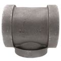 Product Image of 4" x 4" x 3" Black Cast Iron Steam Tee, Class 125
