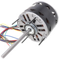 Product Image of 1/4 HP 208-230v 3 Speed Fan and Blower Motor, 1075 RPM, 48 Frame, OAO