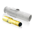 Product Image of 23 Series Plug, Male, 690A Max, 600V Crimp Tube Termination, 500-750 MCM Cable Range (White)
