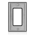 Product Image of 1-Gang Decora Wallplate, Standard Size, Non-magnetic Stainless Steel