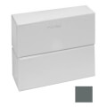 Product Image of 6" Left End Cap for UF-2 Baseboard (Runtal Steel - Dark Grey)