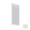 Product Image of 6" Right End Cap for UF-2 Baseboard (Glacier Grey)