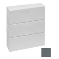 Product Image of 6" Left End Cap for UF-3 Baseboard (Runtal Steel - Dark Grey)