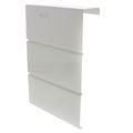 Product Image of 6" Left End Cap for UF-3 Baseboard (White)