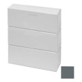 Product Image of 6" Right End Cap for UF-3 Baseboard (Runtal Steel - Dark Grey)
