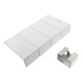 Product Image of 6" Right End Cap for UF-4 Baseboard (White)