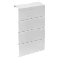 Product Image of 9" Right End Cap for UF-4 Baseboard (White)