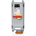 Product Image of 60A, 125/250V 3P, 4W, LEV Series IEC 60309-1 & 60309-2 Pin & Sleeve Mechanical Interlock, IP66/IP67/IP68/IP69K, Watertight, Non-Fused (Orange)
