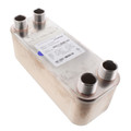 Product Image of 30 Plate, 3/4" Thread, 15 GPM Heat Exchanger (3" x 8")