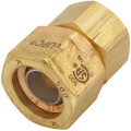 Product Image of 1/2" Brass AutoFlare Female Straight Brass Adapter