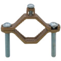 Product Image of 3/4", 1", 1-1/4" TracPipe and 1-1/4", 1-1/2", 2" IPS Brass Bonding Clamp