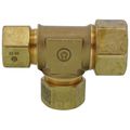 Product Image of 3/4" x 1/2" x 1/2" TracPipe AutoFlare Brass Reducing Tee
