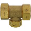 Product Image of 1-1/4" x 1-1/4" x 1" TracPipe AutoFlare Brass Reducing Tee