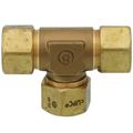 Product Image of 1/2" Tracpipe Brass AutoFlare Tee