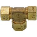 Product Image of 3/4" Tracpipe Brass AutoFlare Tee