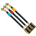 Product Image of HR3XB 1/4" x 8" Ball Valves Refrigerant Hose Extension Set - 3 Pack (Black w/ Tags)