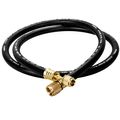 Product Image of HV1S 1/4" x 3/8" Vacuum Hose, 5' Length (Black)