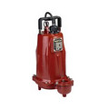 1 HP C.I. Manual Submersible Effluent Pump - 208-230v - 25 ft Cord