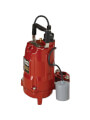 Product Image of 3/4 HP Automatic Effluent Pump w/ Piggyback Wide Angle Float Switch, 35' Cord, 208-230V
