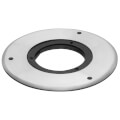 Product Image of Oversized Trim Ring for Round Cut-In Floor Box Kits (Nickel-Plated Brass)
