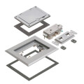 Product Image of 1-Gang Non-Metallic Floor Box Cover Frame Kit (Gray)