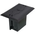Product Image of Non-Metallic Floor Box for Installed Floors (Black)