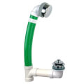 Product Image of Innovator Flex916 Flexible PVC Bath Waste with Push Pull Bathtub Stopper (Chrome Plated)