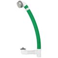 Product Image of Innovator Flex924 Flexible PVC Bath Waste with Push Pull Bathtub Stopper (Brushed Nickel)