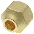 Product Image of 1/2" x 3/8" Brass Short Forged Flare Nut