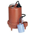 Product Image of 6/10 HP C.I. Auto Submersible Effluent Pump - 115v - 25' Cord