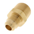 Product Image of 1/2" Flare x 3/4" MIP Brass Half Union