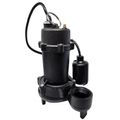 Product Image of FSEP75T20 Effluent Pump w/ Tethered Float Switch, 20' Cord, (3/4 HP)