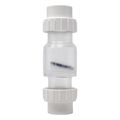 Product Image of FSCV15SWC 1.5" Connection Check Valve, Solvent Weld, Silent, (Clear)