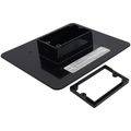 Product Image of 7-1/8" x 7-7/8" Non-Metallic Flange Box For 1/2" or 1-1/4" Flat and Stucco Surfaces