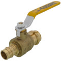 Product Image of 3/4" Expansion PEX x Copper Press Ball Valve