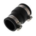 Product Image of 1-1/2" x 1-1/4" Rubber Coupling (Cast Iron or PVC to Cast Iron or PVC)