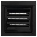 Product Image of FreshVent 4" Galvalume Steel Fresh Air Intake Vent (Black)