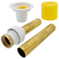 Product Image of 1-1/2" PVC Freestanding One-Piece Tub Drain