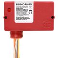 Product Image of Enclosed Polarized Relay, 10A SPDT w/ 24 Vac/DC Coil, Red Housing