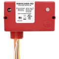 Product Image of Enclosed Current Switch & Relay Combo, 20A SPST-N/O, Adjustable w/ 24 Vac/DC Coil, Red Housing