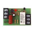 Product Image of Pilot Panel Relay, 15A SPDT w/ 10-30 Vac/DC/208-277 Vac Coil, 2-3/4" Track Mount