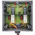 Product Image of Enclosed Pilot Relays, 10 Amp 2 SPDT, 10-30 Vac/dc/120 Vac Coil, Hi/Lo Voltage Separation, NEMA 1 Housing