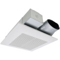 WhisperValue-DC 50-80-100 CFM Pick-A-Flow Ceiling Ventilation Fan w/ Multi-Speed for ASHRAE 62.2