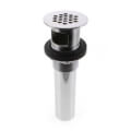Product Image of 6" Open Grid Top PO Plug Tailpiece (Chrome Plated)