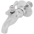 Product Image of 1/2" Male Inlet Hose Bibb, Chrome Plated Brass w/ Plain End Adj. Flange (Lead Free)