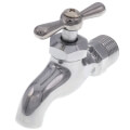 Product Image of 1/2" Male Inlet Hose Bibb, Chrome Plated Brass (Lead Free)